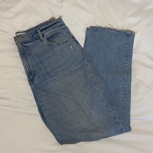 Abercrombie 90s Straight Ultra High Rise Jeans